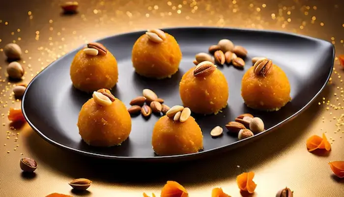 Dry Fruit Besan Ladoo