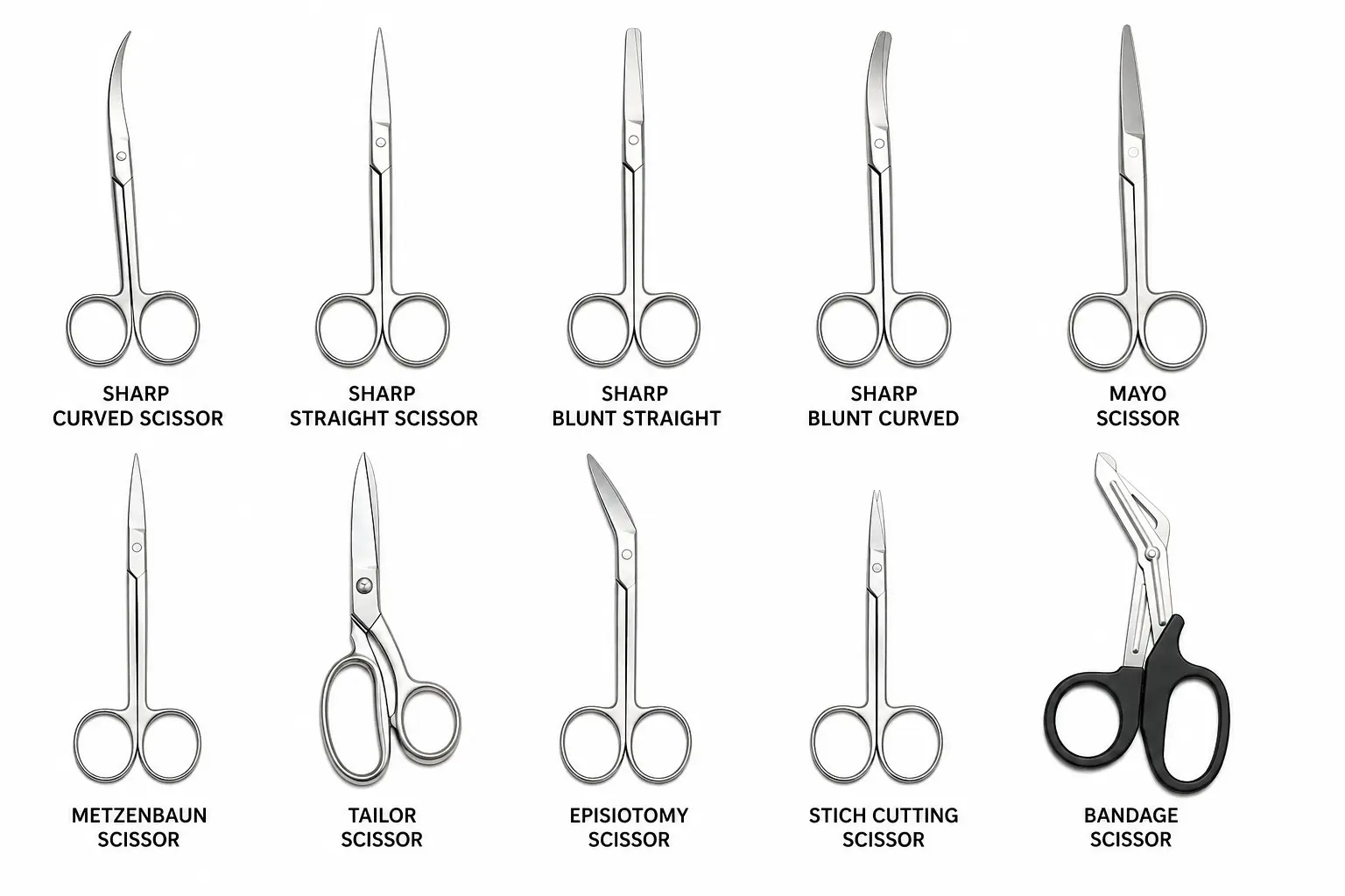 SCISSORS AND FORCEPS