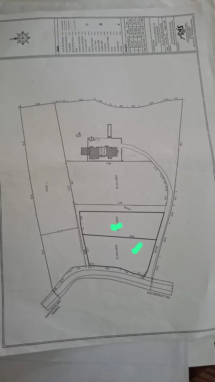 10/20 cents House Plots at Panichikkadu-Kottayam