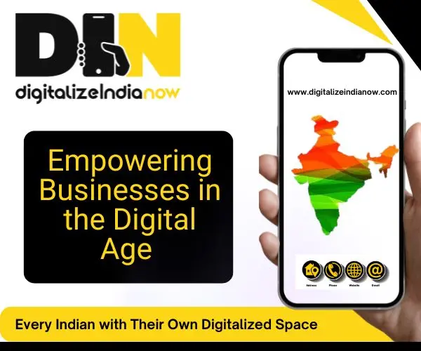 Digitilize India Now: Empowering  Businesses in the Digital Age 