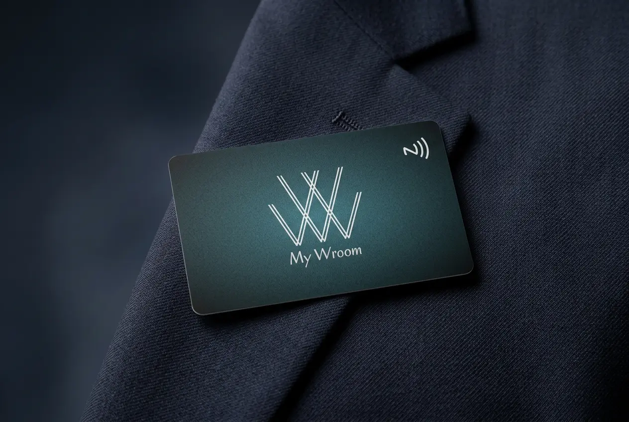 Card on Blazer