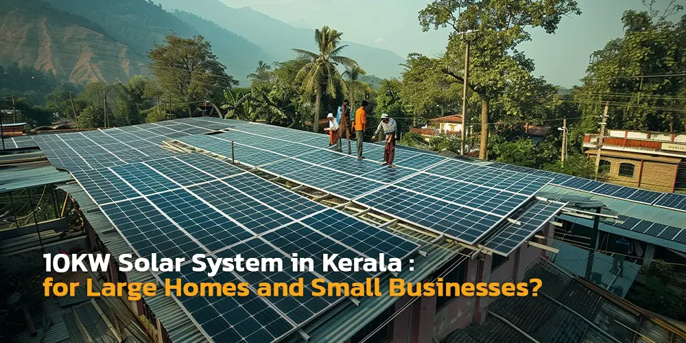10kW Solar System in Kerala: The Complete Guide for Large Homes and Small Businesses (2026)