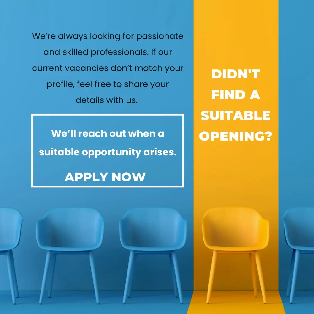 Didn't find a suitable opening?