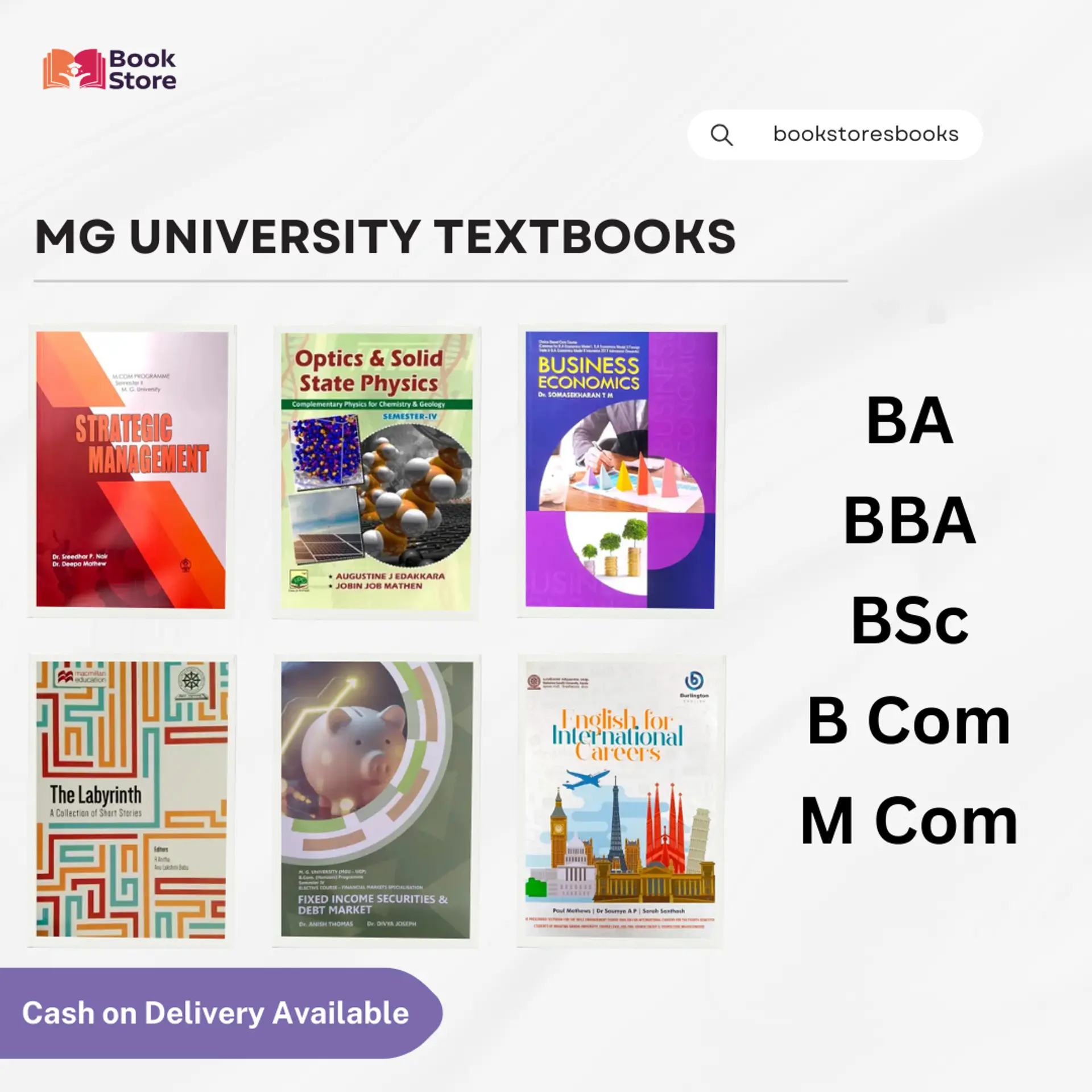 MG University Textbooks 