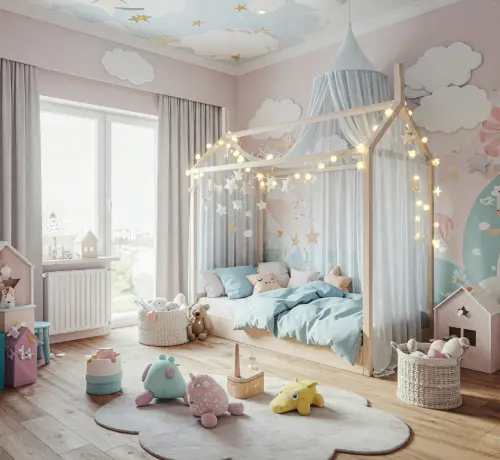 Designing for Little Dreamers: Crafting a Kids' Fantasy Room