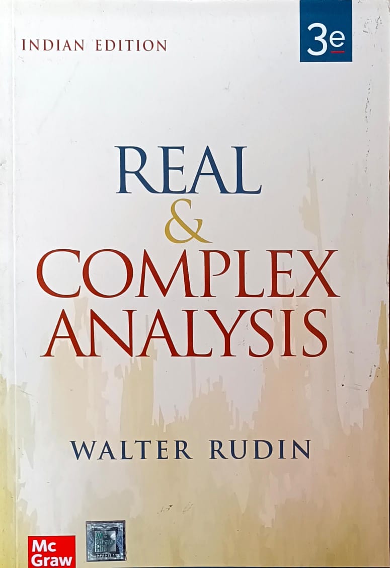 real & complex analysis walter rudin mcgrawhill best seller top seller