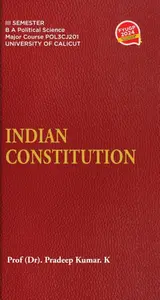 Indian Constitution Core BA Political Science Semester 3 | Calicut University