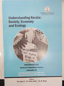Understanding Kerala : Society Economy And Ecology BA English Semester 3 | Calicut University