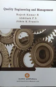 Quality Engineering And Management | Jyothis Publishers