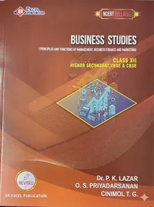 Excel Plus Two Business Studies NCERT Syllabus Revised 2026-2027
