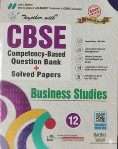 Together With Plus Two Business Studies CBSE Competency Based Question Bank , Solved Papers