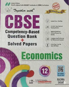 Together With Plus Two Economics CBSE Competency Based Question Bank ,Solved Papers