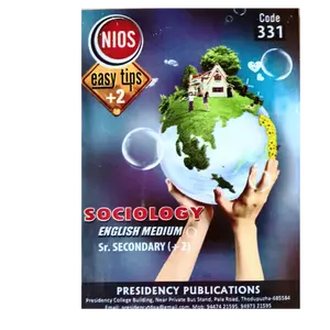 NIOS Class Plus Two Sociology (English) | National Institute Of Open Schooling