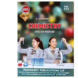 NIOS Class Plus Two Chemistry English Medium | National Institute Of Open Schooling