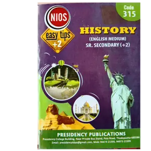 NIOS Class Plus Two History (English) | National Institute Of Open Schooling