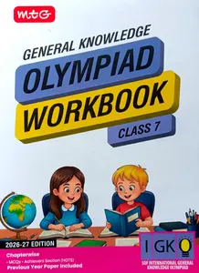 Olympiad Class 7 General Knowledge Workbook 2026 - 2027 | MTG