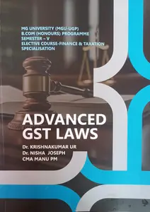 Advanced GST Laws B.Com Semester 5 (Honours) | MG University