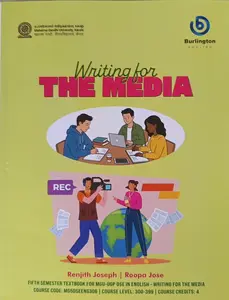 Writing For The Media Text Book For Semester 5 | MG University