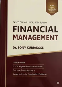 Financial Management FYUGP 2024  Based On MG University