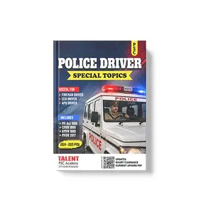 Kerala PSC Police Driver Special Topics 2026 New Syllabus | Talent Academy
