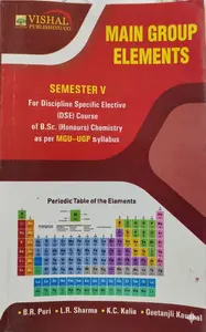 BSC Chemistry (Honours) Main Group Elements Semester 5 DSE Course | MG University