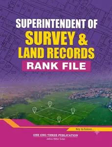 Superintendent Of Survey And Land Records Rank File 2026 | Pre Book | One One Three Publication