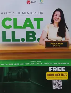 A Complete Mentor For Clat L.L.B : Priya Jain | GK Publication