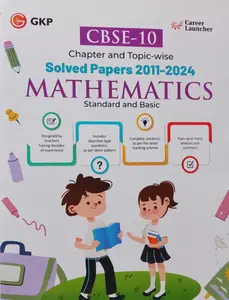 CBSE Class 10 Mathematics Solved Papers 2011-2024 | GK Publication