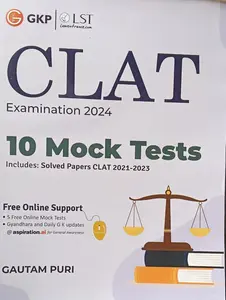 CLAT Examinations 2024 | 10 Mock Tests | GK Publication