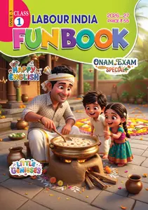 Class 1 Labour India Fun Book Issue 3 English Medium 2026-27 | Labour India