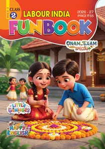 Class 2 Labour India Fun Book Issue 3 English Medium 2026-27