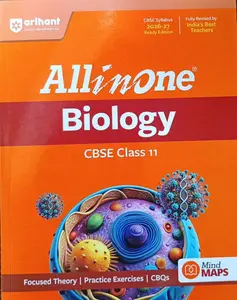 All In One Biology Class Plus One CBSE Exam 2026-27 | Arihant Publication