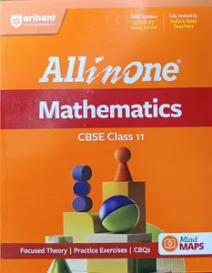 All In One Mathematics Class Plus One CBSE Exam 2026-27 | Arihant Publication