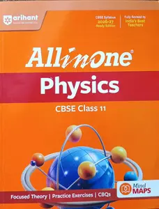 All In One Physics Class Plus One CBSE Exam 2026-27 | Arihant Publication