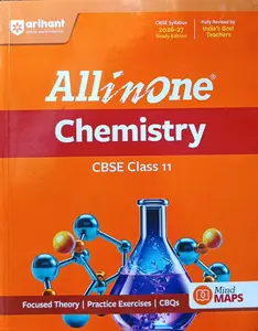 All In One Chemistry Class Plus One CBSE Exam 2026-27 | Arihant Publication