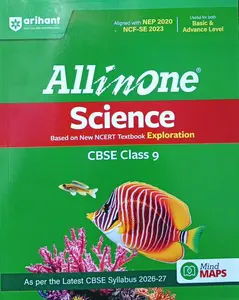 All In One Science Class 9 CBSE Exam 2026-27 | Arihant Publication