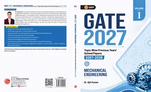 GATE Mechanical Engineering Topic Wise Previous Year's Solved Papers 2007-2026 | GK Publication