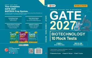 GATE Biotechnology 2027 | 10 Mock Tests | GK Publication