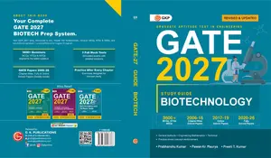 GATE Biotechnology 2027 Study Guide | GK Publication