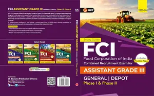 FCI Assistant Grade 3  Phase 1 & 2 | Study Guide | GK Publication