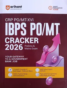IBPS PO/MT Cracker 2026 Prelims & Mains Exams  (CRP PO/MT-XVI) | Arihant Publication