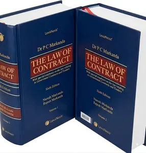 The Law Of Contract Vol 1 & 2  : Dr.P C Markanda | Law Books