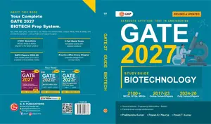GATE Biotechnology Study Guide 2027 | GK Publication