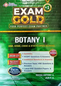 Exam Gold Class Plus One Botany I 2026-27 | Excel Publication