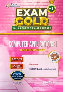 Exam Gold Class Plus One  COmputer Applications I  2026-27 | Excel Publication