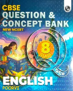 CBSE Class 8 English (Poorvi) Question And Concept Bank New NCERT | Physics Wallah Publication