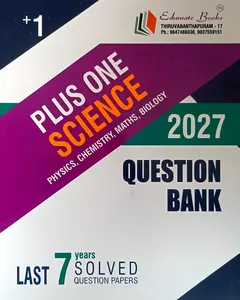 Plus One Science Question Bank 2027 | Edumate