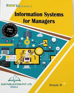 Information Systems For Managers MBA Semester 1 | Thakur Publication