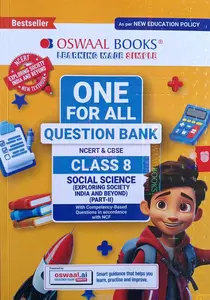 Oswaal All In One Book Class 8 Social Science Ncert & CBSE | 2027