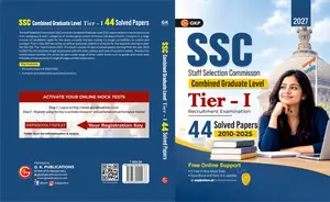 SSC CGL Tier 1 Recruitment Examination 2027 | 44 Solved Papers 2010-2025 | GK Publication